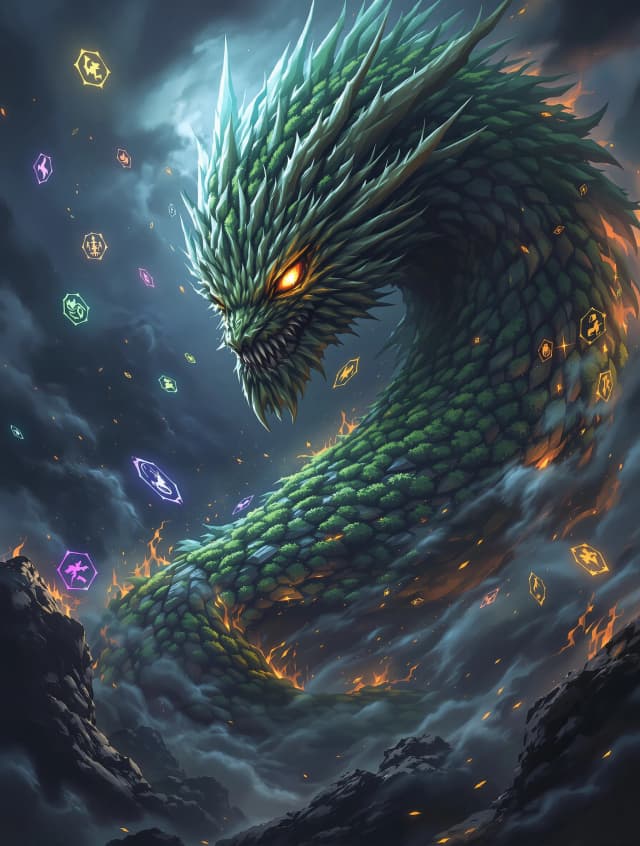 Erdrache — Welt-Boss aus Fantasy