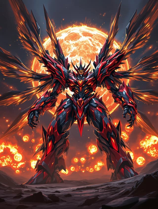 Der Stern-Tyrann — Welt-Boss aus Mech Pilot